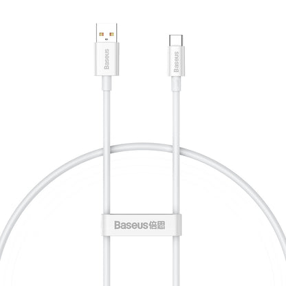 BASEUS USB-A - USB-C Superior Series cable 100W 25cm - white