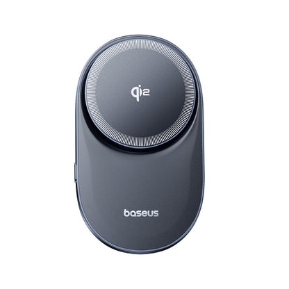 BASEUS Magnetic holder with inductive charger for a smartphone on the Qi2 air vent - black – image 2