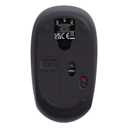 BASEUS Wireless mouse 3 communication modes 2.4GHz Bluetooth 3.0 5.0 F01B - gray – image 2