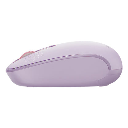 BASEUS Wireless mouse 3 communication modes 2.4GHz Bluetooth 3.0 5.0 F01B - purple – image 3