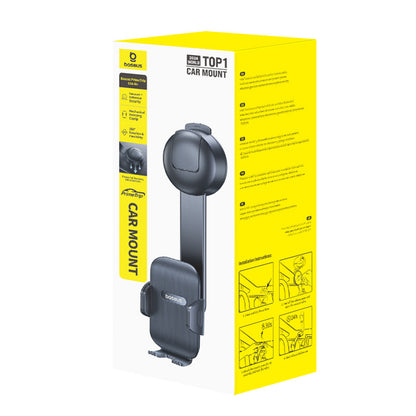 DUDAO Car holder for smartphone with suction cup on the dashboard - black – image 19
