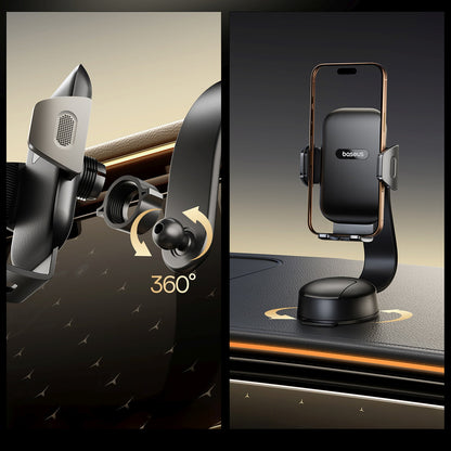 DUDAO Car holder for smartphone with suction cup on the dashboard - black – image 12
