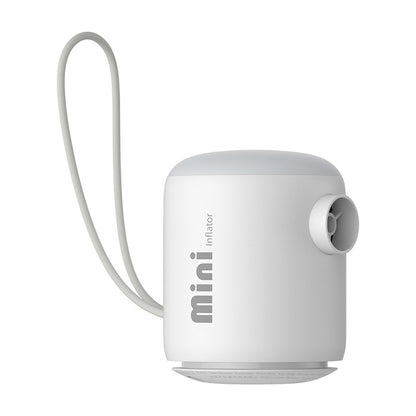BASEUS Portable, rechargeable tourist pump with 4 USB-C connectors - white – image 7