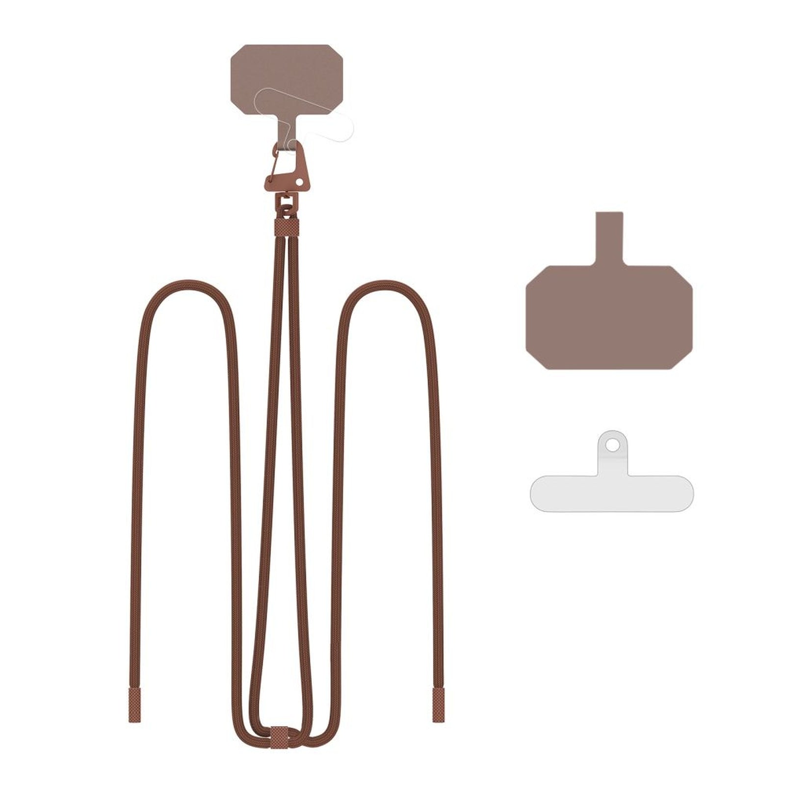 Tech-Protect Lanyard for a phone case with an adjustable strap - brown – image 4