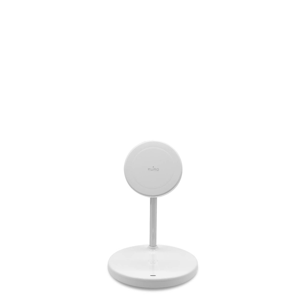 PURO 3in1 inductive charger with stand for iPhone AirPods USB-A - white – image 3