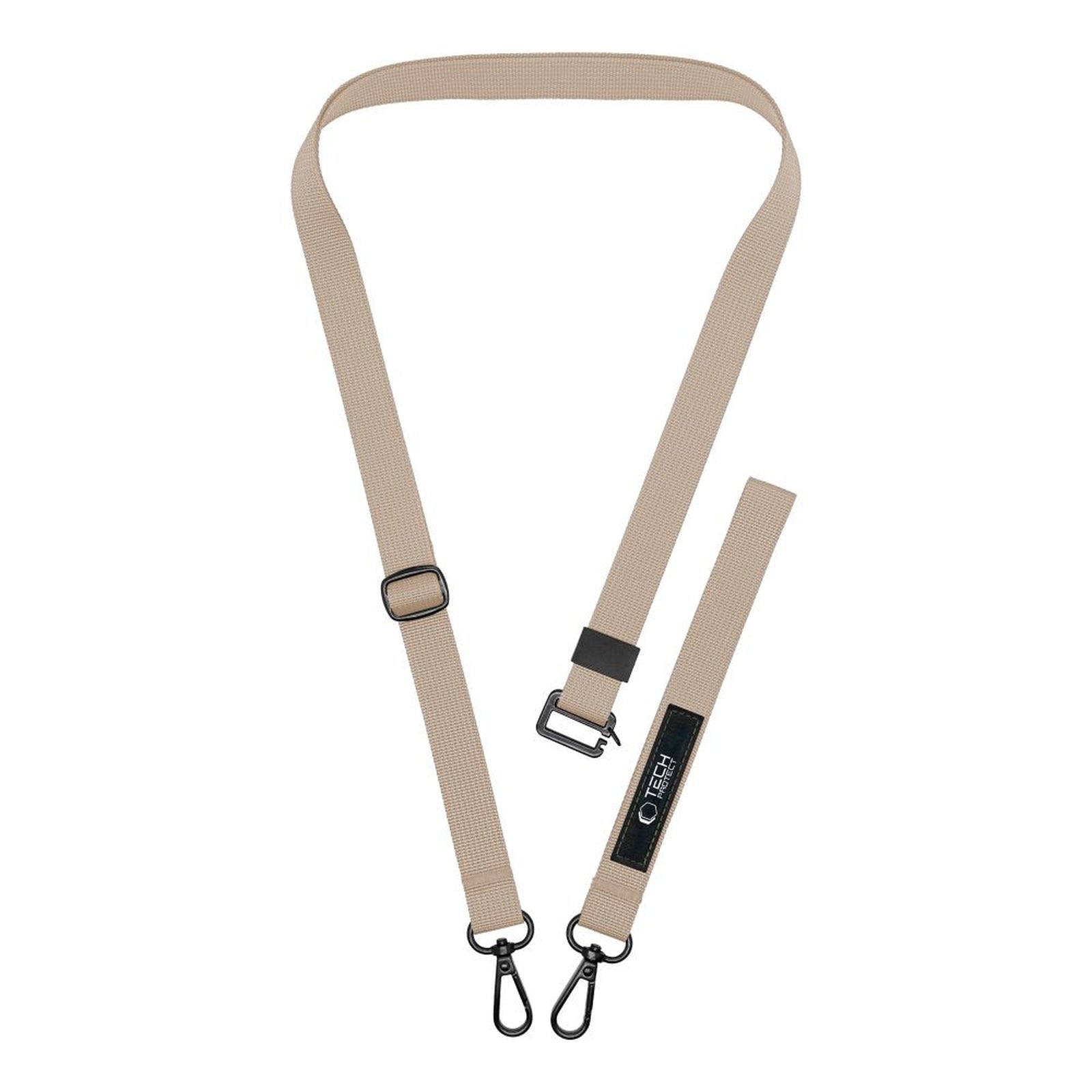 Tech-Protect Smartphone lanyard around neck and wrist - beige – image 4