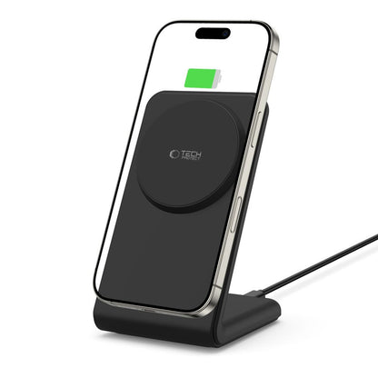 Tech-Protect Wireless charger with MagSafe 15W stand - black – image 2