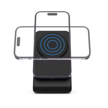 Tech-Protect Wireless charger with MagSafe 15W stand - black – image 6