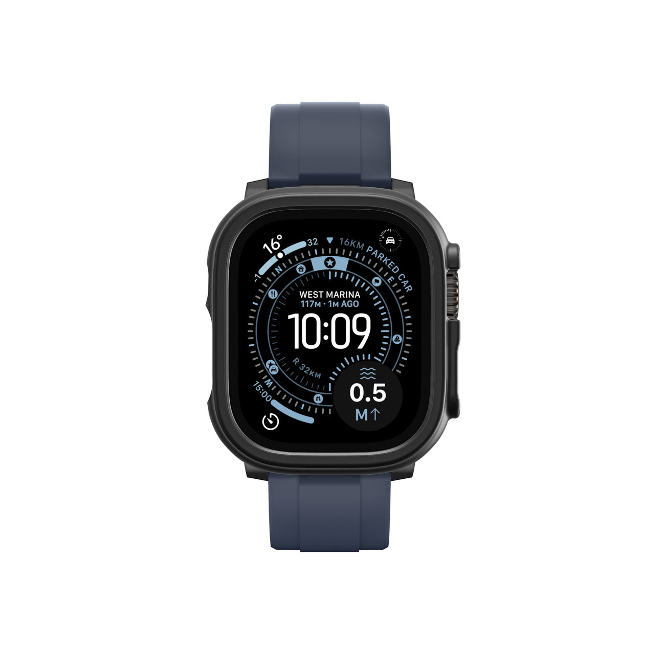 AmazingThing Protective case for Apple Watch UItra 3 49 mm Minimal - black – image 6