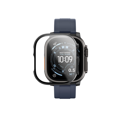 AmazingThing Protective glass with case for Apple Watch UItra 3 49 mm Radix - black – image 4