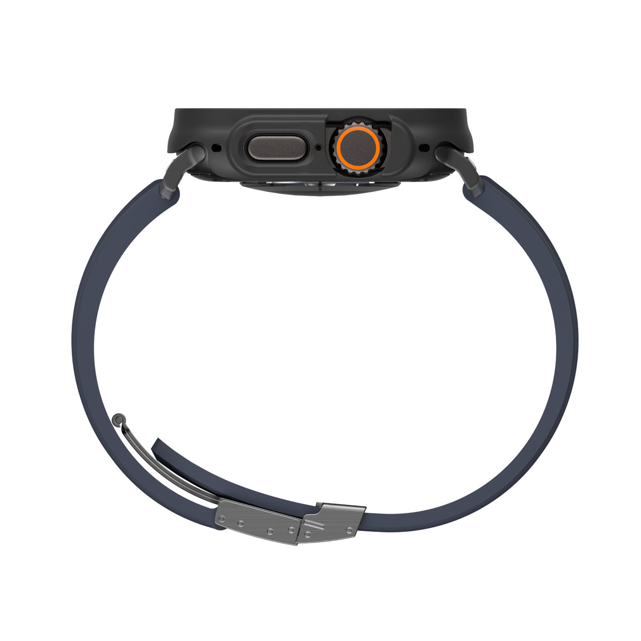 AmazingThing Protective glass with case for Apple Watch UItra 3 49 mm Radix - black – image 7