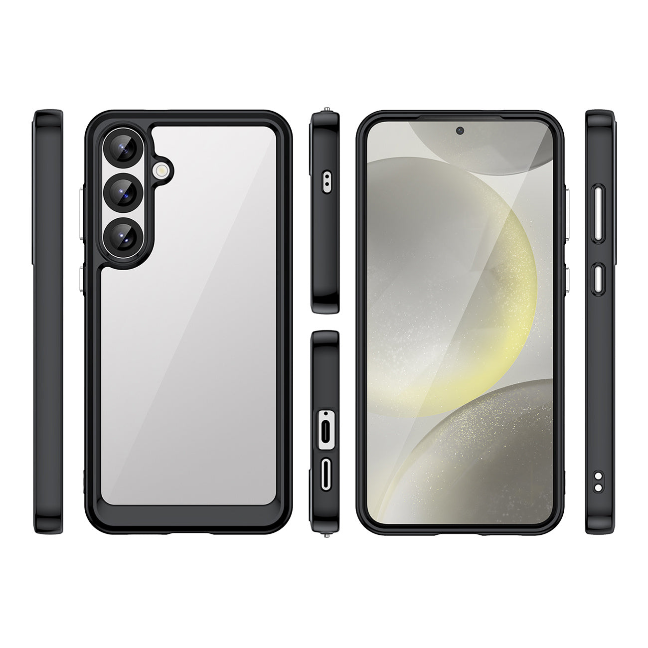 HURTEL Retail Display Cases – Silicone case with gel frame for – image 2