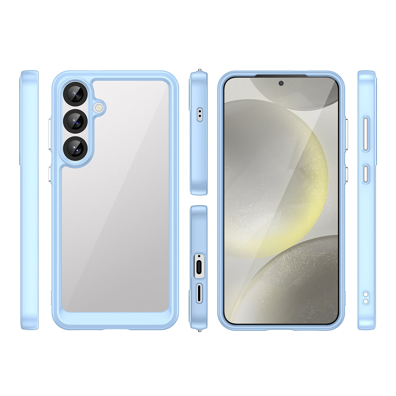 HURTEL Retail Display Cases – Silicone case with gel frame for – image 2