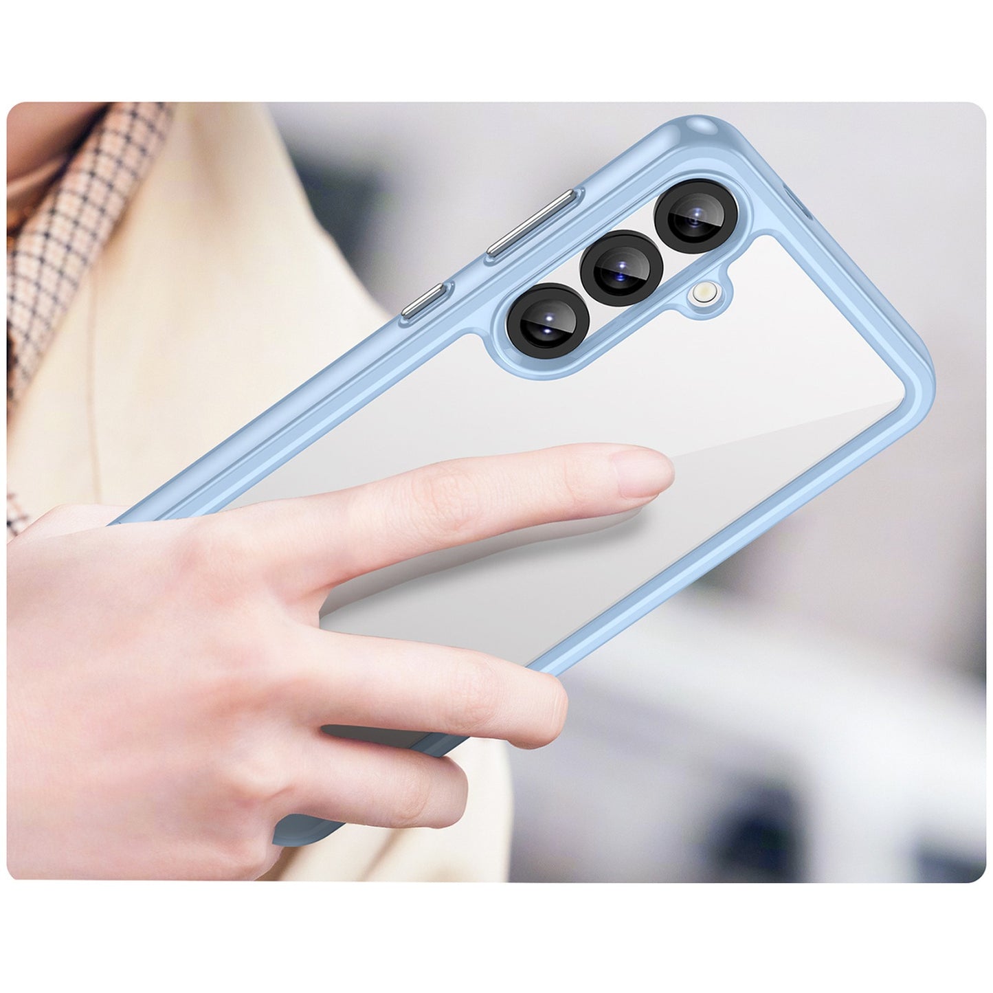 HURTEL Retail Display Cases – Silicone case with gel frame for – image 5