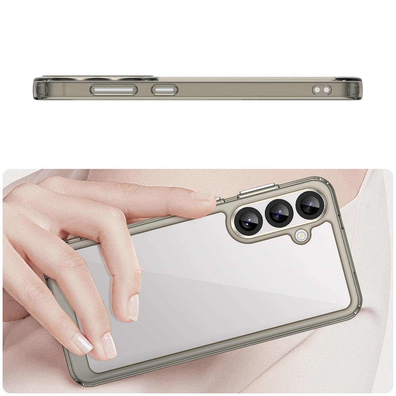 HURTEL Retail Display Cases – Silicone case with gel frame for – image 4