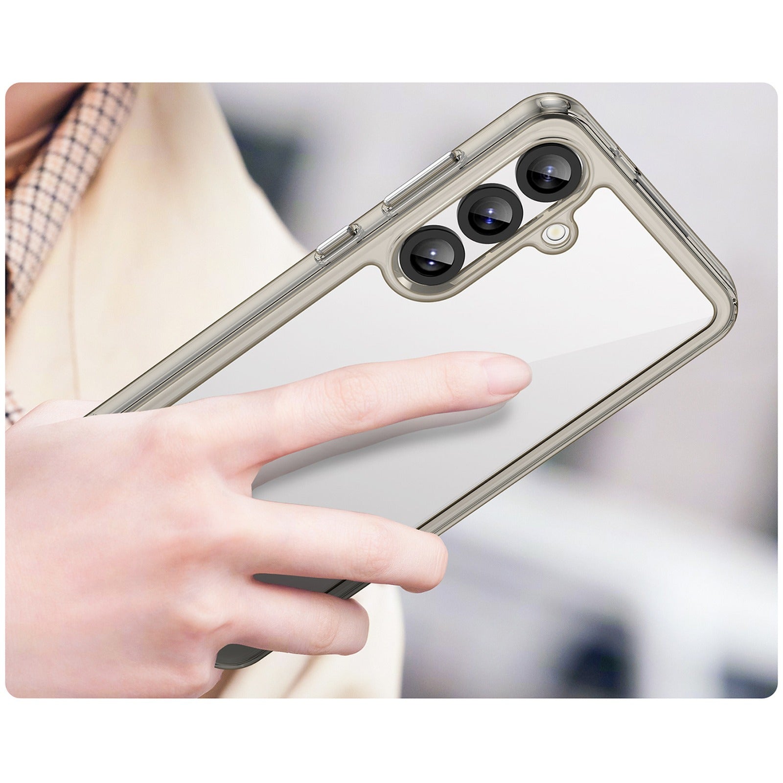 HURTEL Retail Display Cases – Silicone case with gel frame for – image 5
