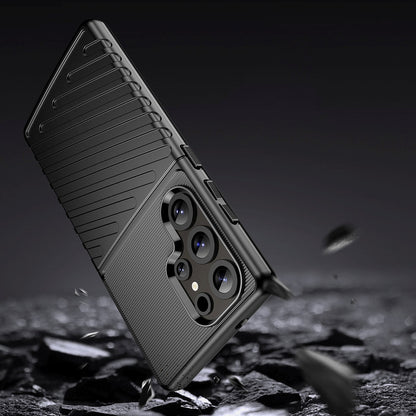 HURTEL Armored silicone case for Samsung Galaxy S25 Ultra Thunder Case - black – image 4