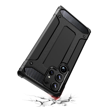 HURTEL Armored hybrid case for Samsung Galaxy S25 Ultra Hybrid Armor - black – image 7