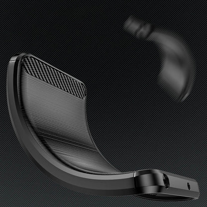 HURTEL Silicone case for Samsung Galaxy S24 FE Carbon Case - black – image 5