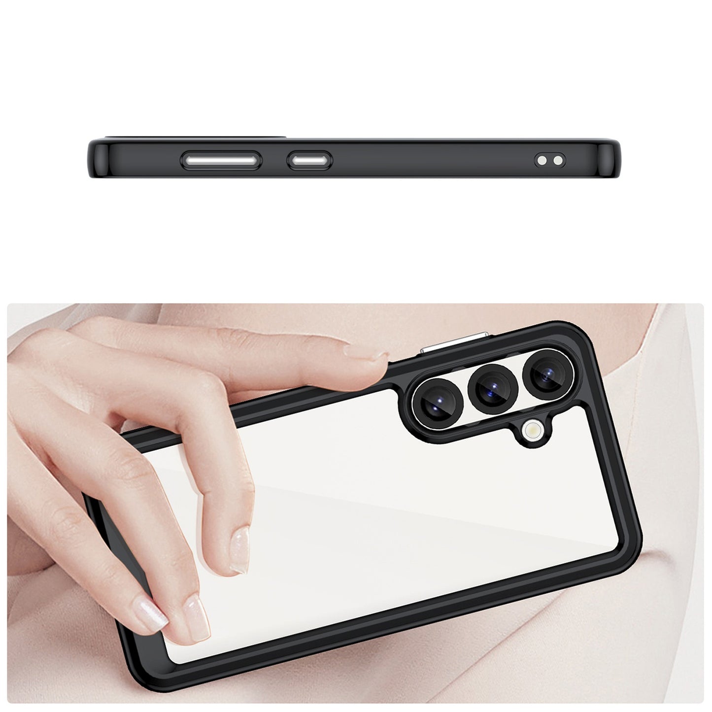 HURTEL Retail Display Cases – Silicone case with gel frame for – image 13
