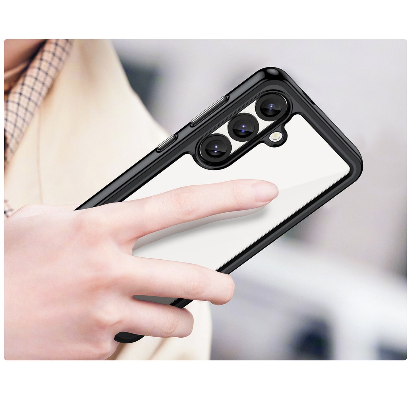 HURTEL Retail Display Cases – Silicone case with gel frame for – image 14