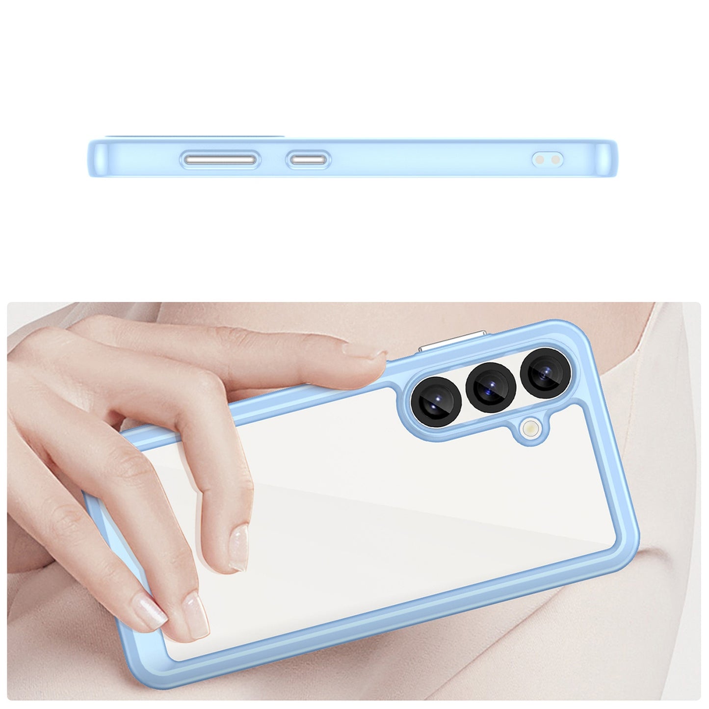 HURTEL Retail Display Cases – Silicone case with gel frame for – image 11