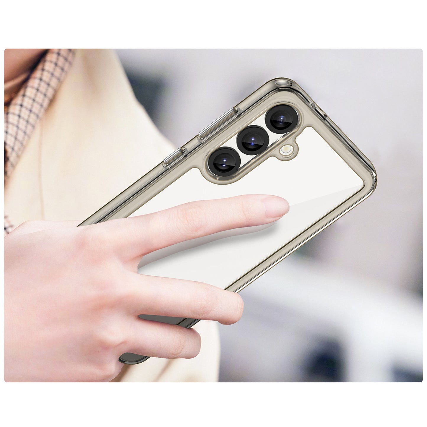 HURTEL Retail Display Cases – Silicone case with gel frame for – image 14