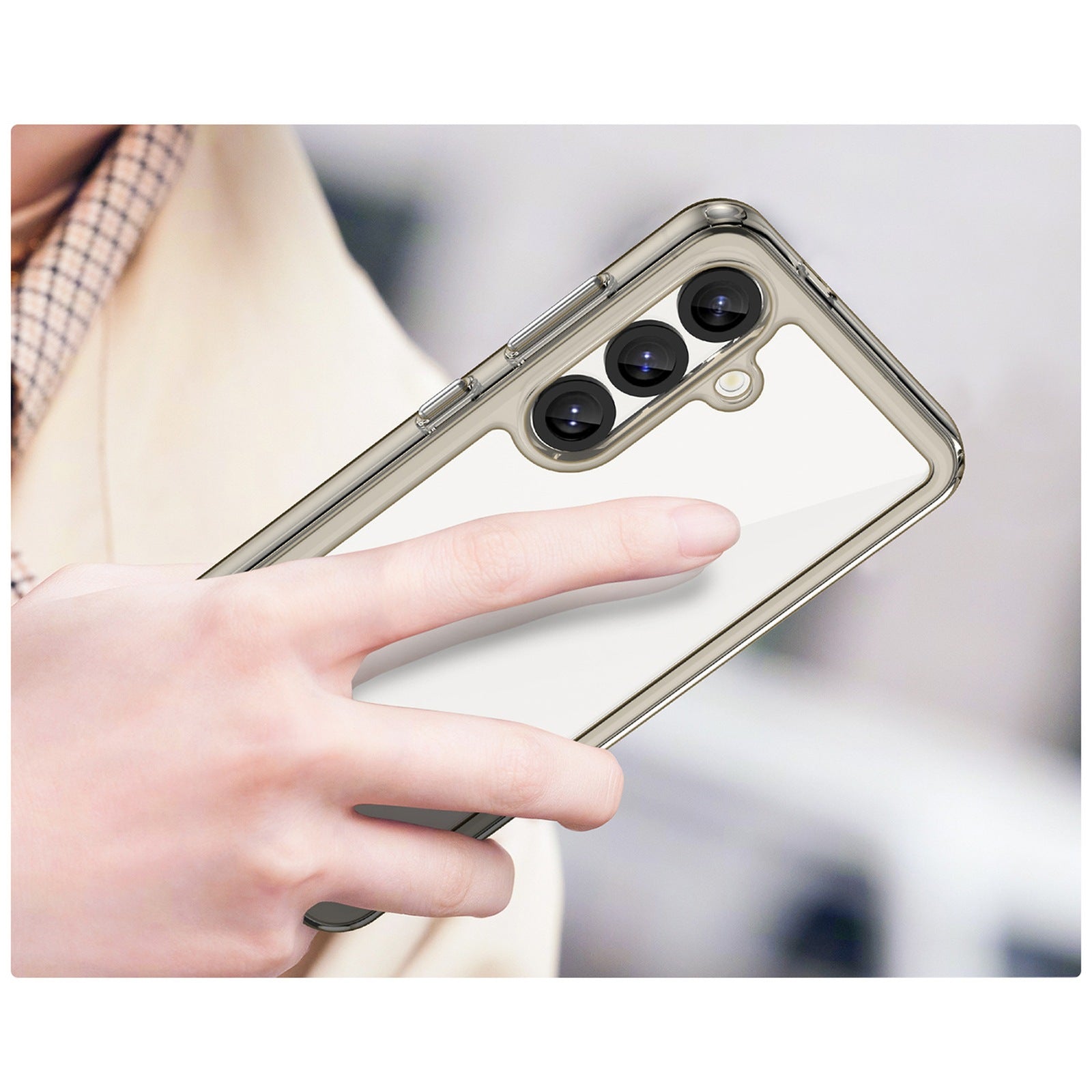 HURTEL Retail Display Cases – Silicone case with gel frame for – image 14