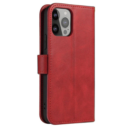 HURTEL Protective case with flap for Samsung Galaxy S25+ Magnet Case - red – image 5