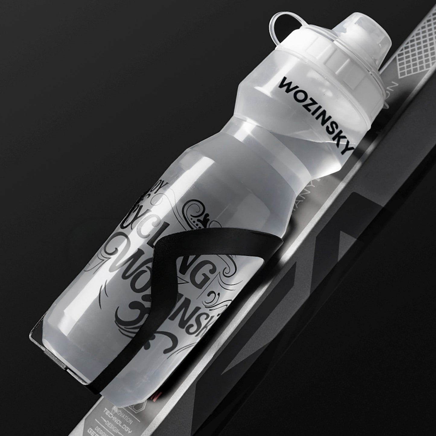 WOZINSKY Bicycle Parts – Bicycle bottle for water and drinks 750ml – image 5