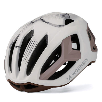 WOZINSKY Ultralight road bicycle helmet 54-58 cm - taupe – image 2