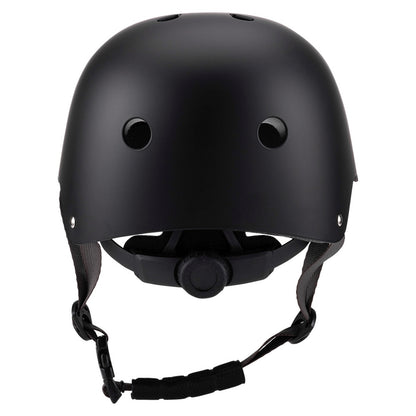 WOZINSKY Lightweight BMX scooter bicycle helmet 48-52 cm - black – image 5