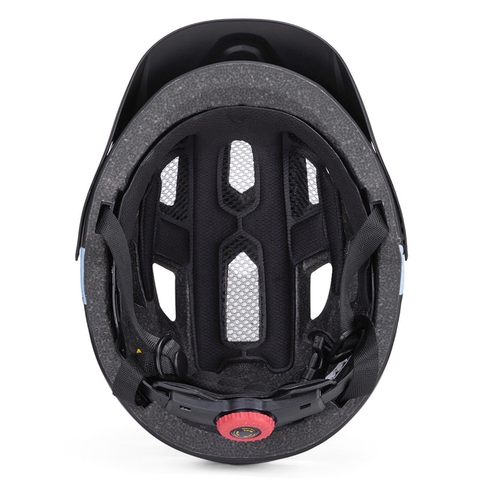 WOZINSKY Children's MTB bicycle helmet with detachable visor 48-52 cm - black – image 11