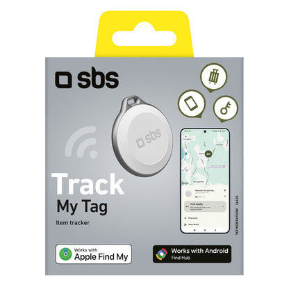 SBS Track My Tag universal key tracker for suitcases - white – image 2