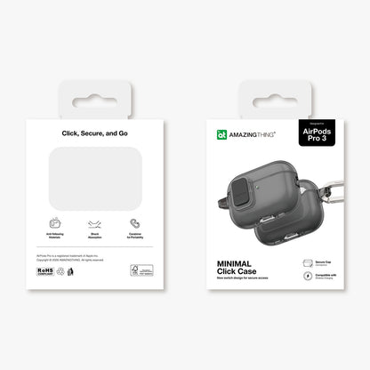 AmazingThing AirPods Pro 3 Minimal Case - black – image 5