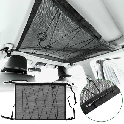 WOZINSKY Universal car organizer net for the ceiling - black – image 3