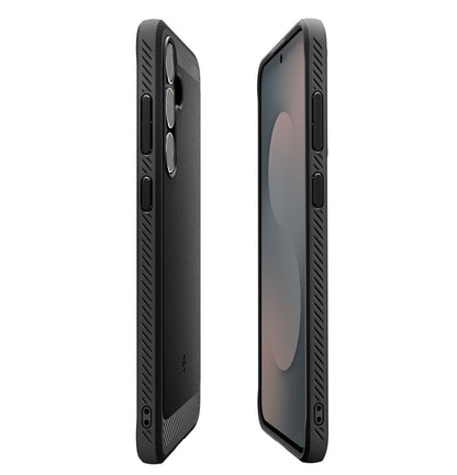 SPIGEN Case cover for Samsung Galaxy S25 FE Rugged Armor - matte black – image 7