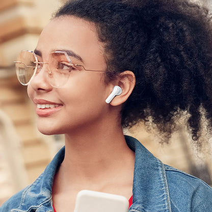 QCY T13 ANC IPX5 Bluetooth in-ear wireless headphones - white – image 9