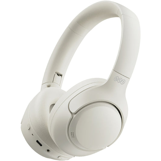 QCY H3 ANC Bluetooth Hi-Res Audio over-ear wireless headphones - white