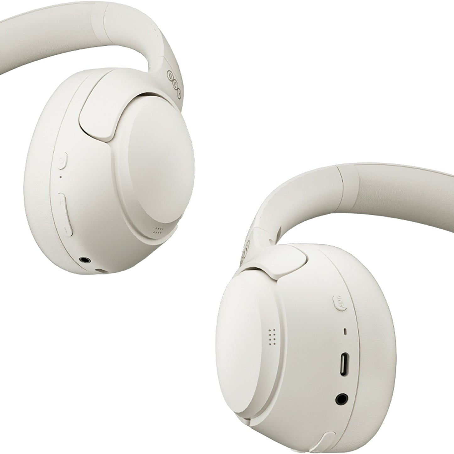 QCY H3 ANC Bluetooth Hi-Res Audio over-ear wireless headphones - white – image 10