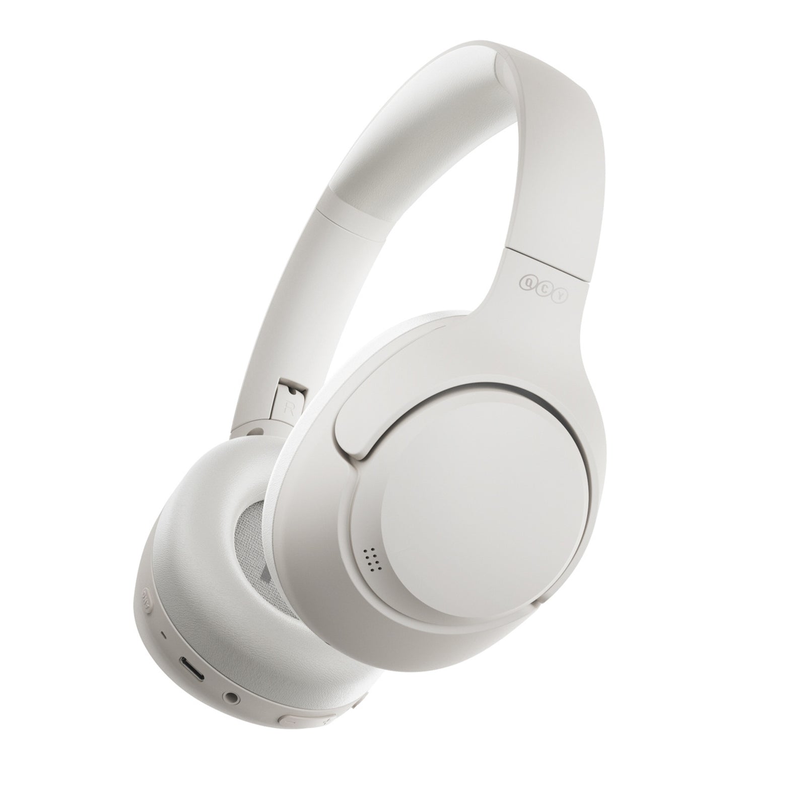 QCY H3 ANC Bluetooth Hi-Res Audio over-ear wireless headphones - white – image 7