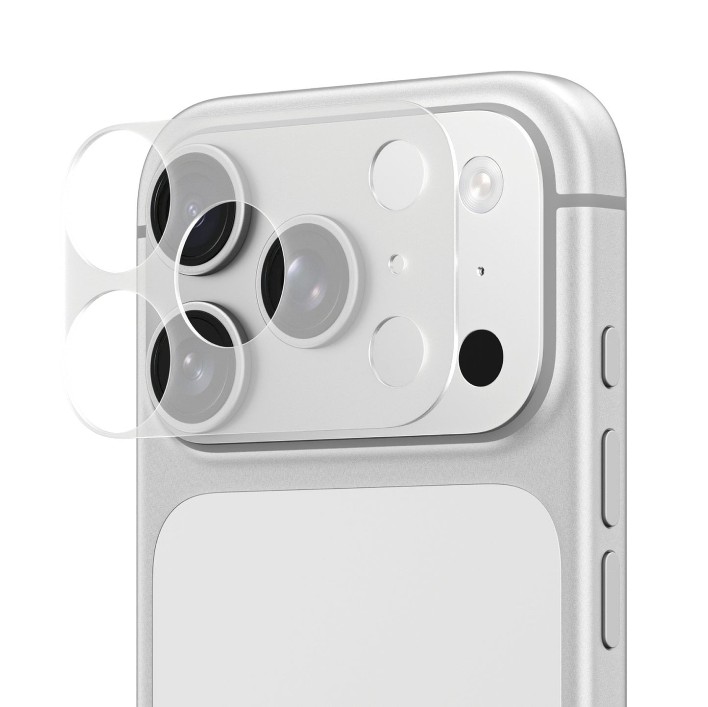 AmazingThing Camera island foil for iPhone 17 Pro Max Lens Module Protector - transparent matte – image 2