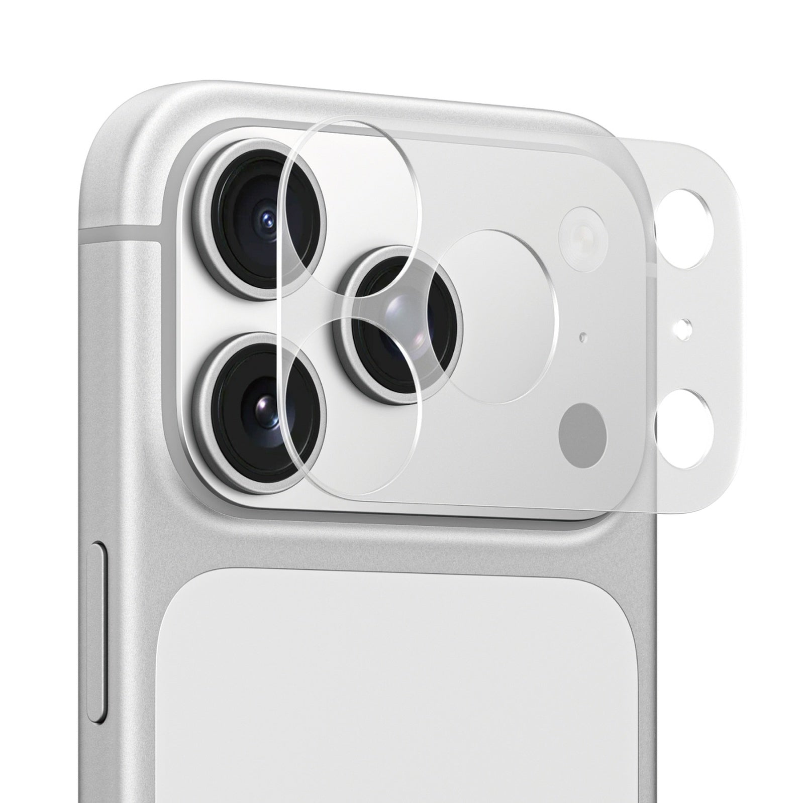 AmazingThing Camera island foil for iPhone 17 Pro Max Lens Module Protector - transparent matte – image 3