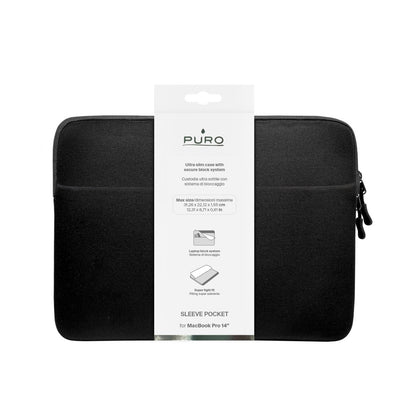 PURO Slim Pocket case for a 14" laptop - black – image 2