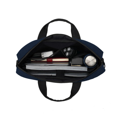 PURO LITE bag with shoulder strap for Macbook, laptop up to 16" - dark blue – image 2