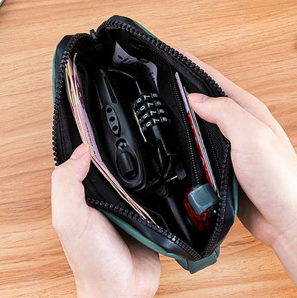 ROCKBROS Bicycle bag for phone, keys, wallet 20x11.5x2 cm - turquoise – image 5