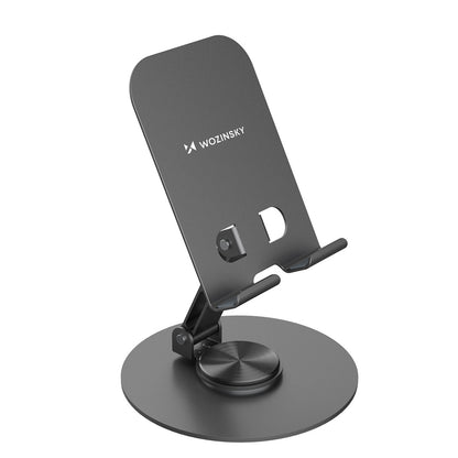 WOZINSKY Metal swivel stand for tablet phone - gray – image 2