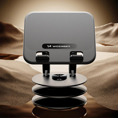 WOZINSKY Swivel stand for tablet laptop - black – image 10