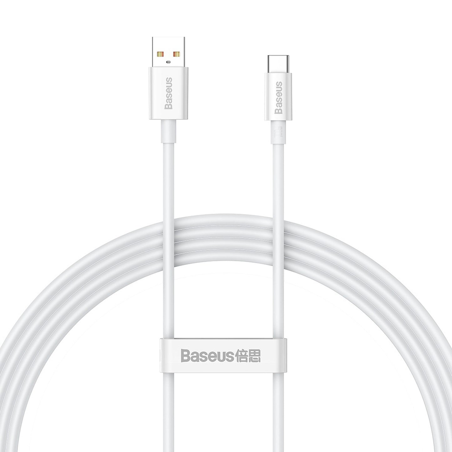 BASEUS USB-A - USB-C Superior Series cable 100W 1.5m - white