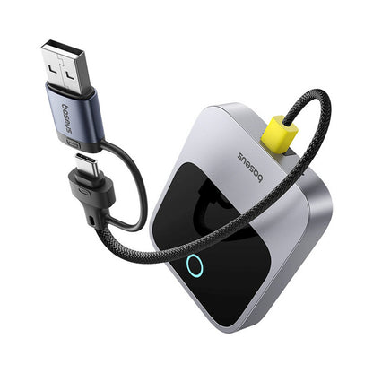 BASEUS Wireless adapter for Apple CarPlay Bluetooth - gray – image 4
